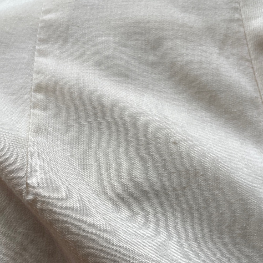 Embroidered Cream Women's Shorts with Floral & Cactus-XS-NO OFFERS - Picture 8 of 13